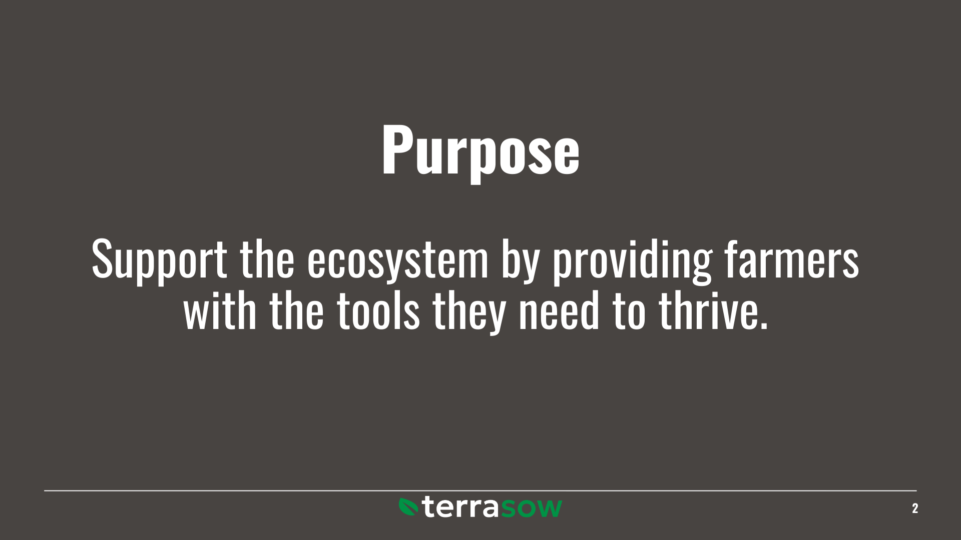 About Terrasow